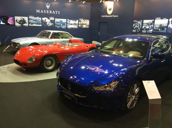 Maserati à rétromobile 2016